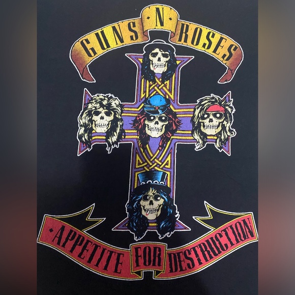 Unisex 100% cotton, Guns n’ Roses T-shirt size M - Picture 2 of 4